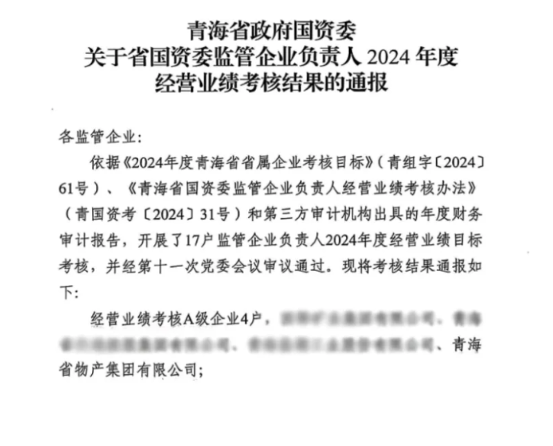 喜報(bào)！省物產(chǎn)集團(tuán)榮獲經(jīng)營(yíng)業(yè)績(jī)考核A級(jí)